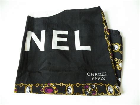 chanel scarf vintage|chanel clothing labels authenticate.